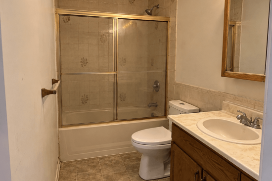 Bathroom Before