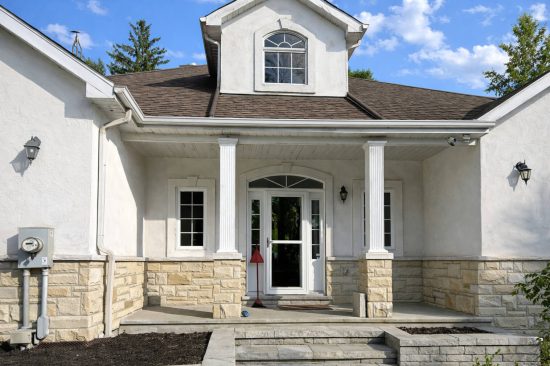 Stucco Before